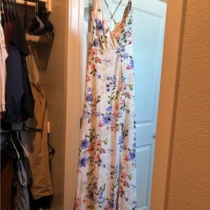 Windsor Multicolor Floral Maxi Dress